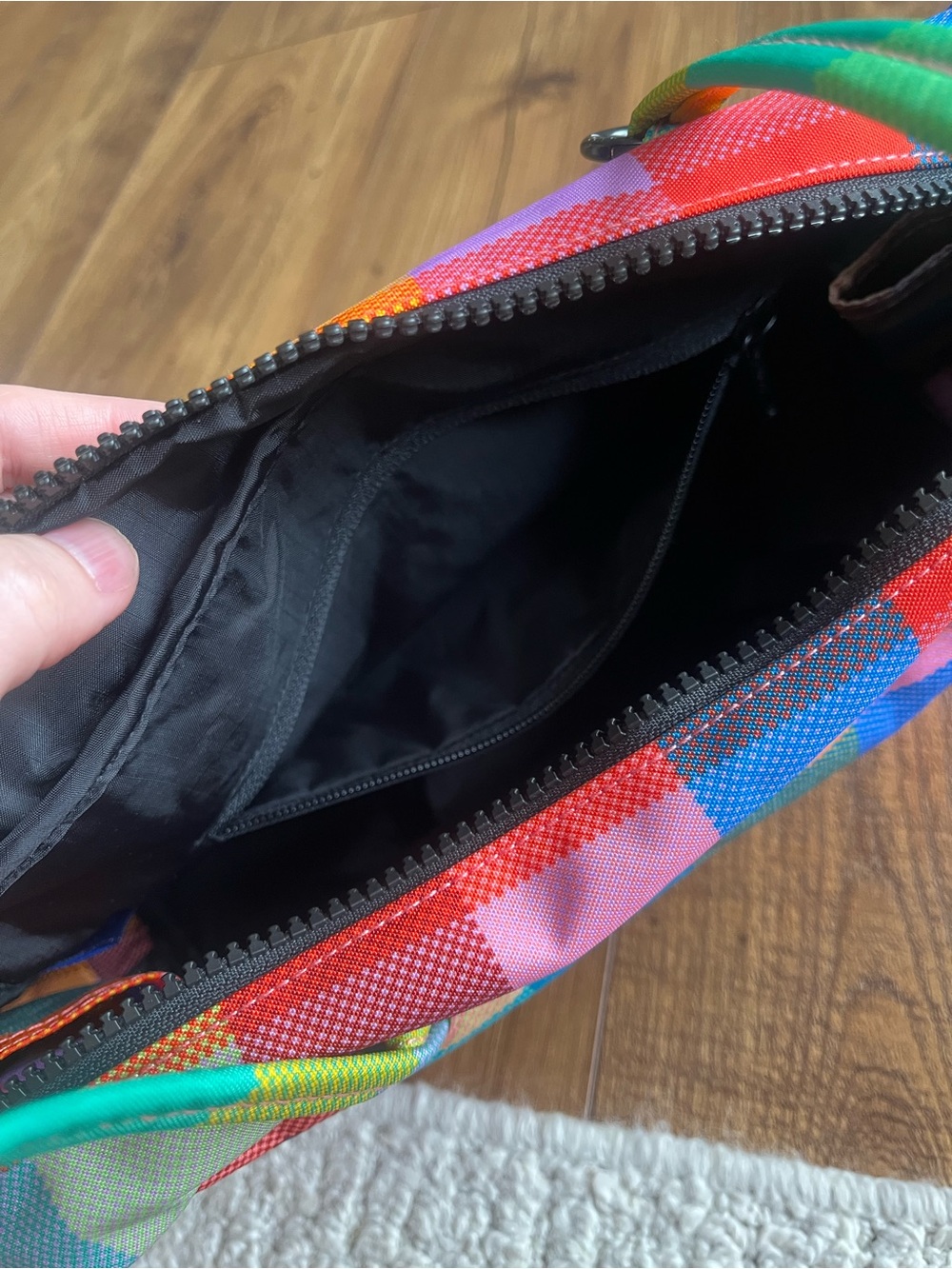 BAGGU UO Madras Bowler bag BNWT - Picture 12 of 16